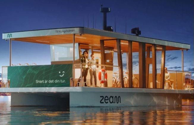 Zeam, the world's first electric self-driving ferry